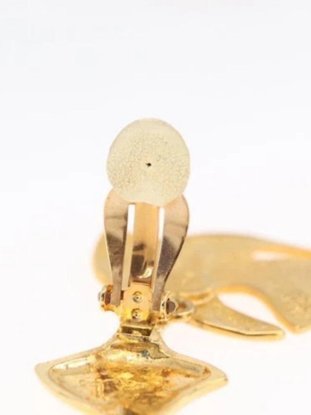 SAINT LAURENT Earring Earring metal Gold Auth BSZ416V - Picture 11 of 14